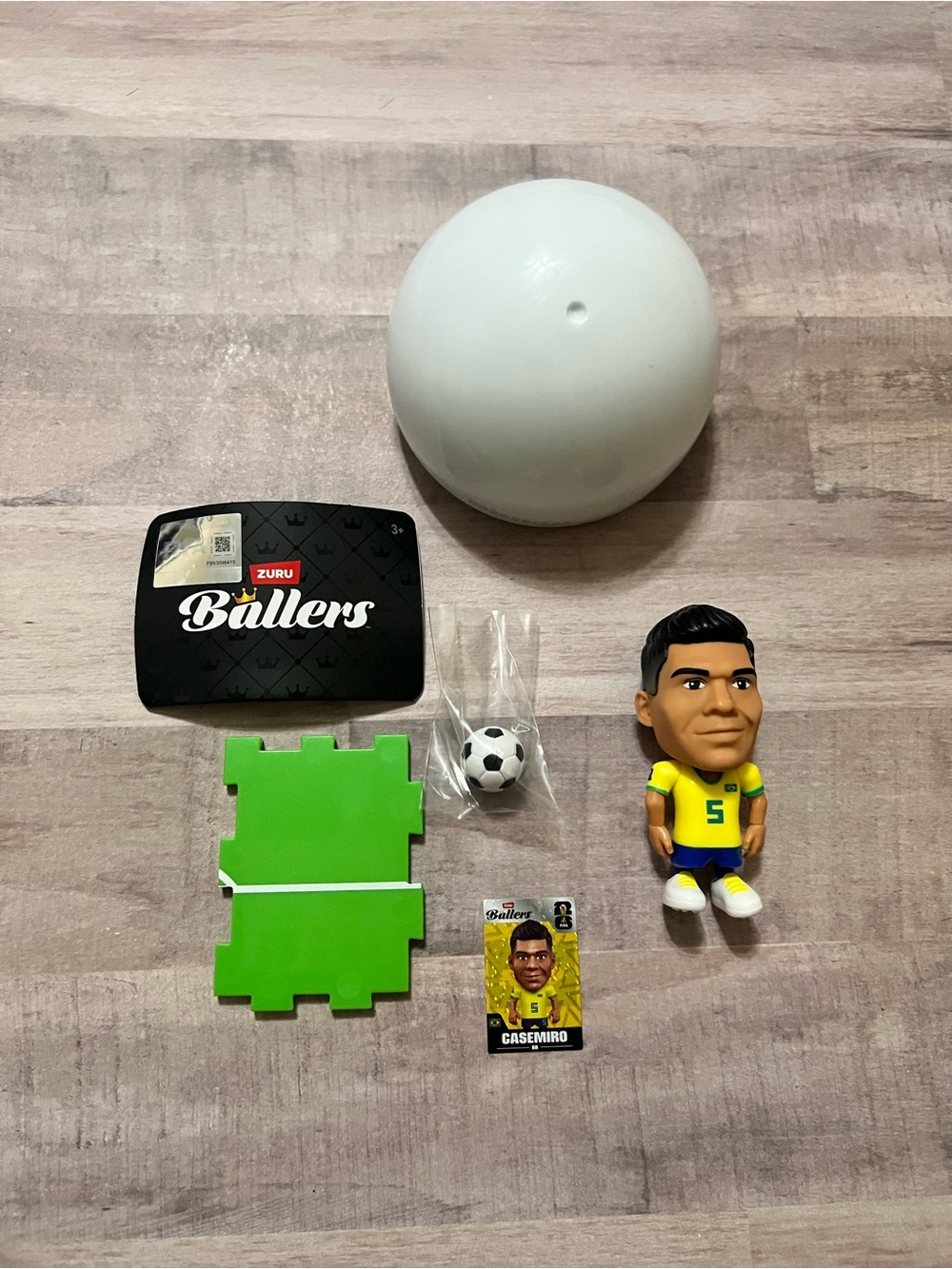 Casemiro Brazil Zuru Ballers FIFA World Cup 2026 Series 1 NEW Complete